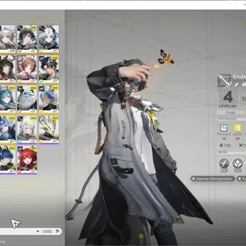 Arknights: Endfield Accounts NA/EU|Lv 2|4 SSR (2 Limited) + 6 (*6 Weapon)|Arcane,Zhuang Fangyi|Ardelia+Sign|1 Selector