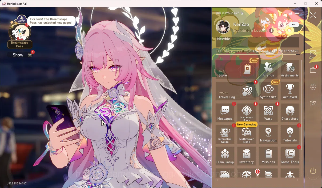 Honkai Star Rail Others ASIA | TL 68 | Phainon + Sign | Cerydra | Cyrene E image 1