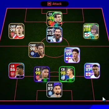 eFootball Accounts Legends & Iconic Players Android|Power 2951|Epic George Best,Eric Cantona,SergioAguero|5ShowTime Nicolas