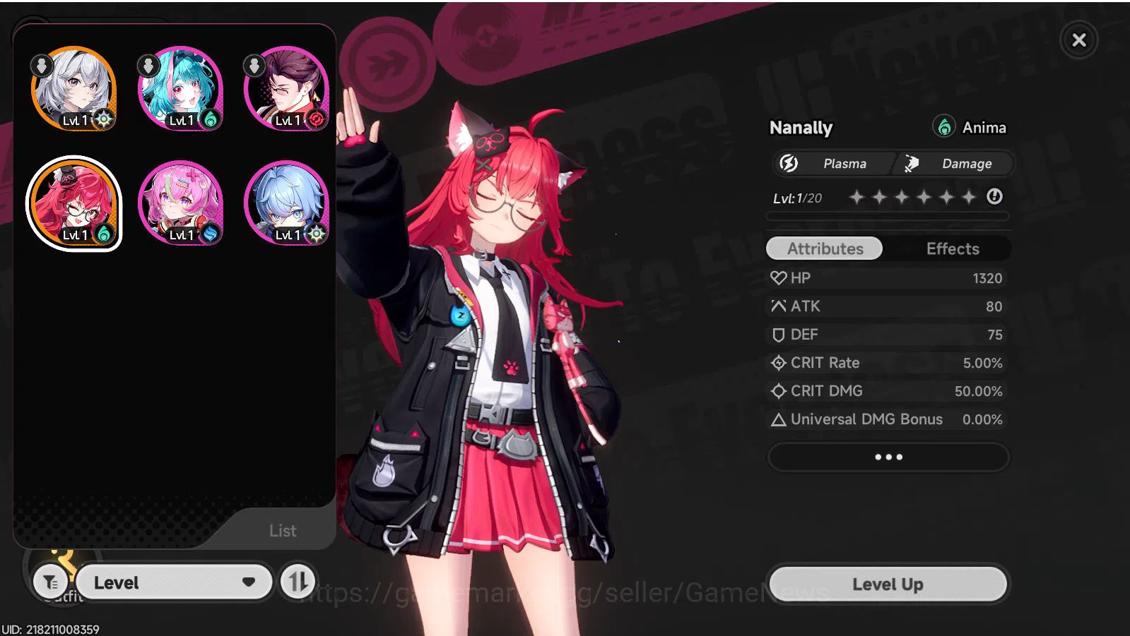 Neverness to Everness Accounts EU HL 3 | Fresh Starter 1 SSR (Nanally) + 4 SR (Ed image 1