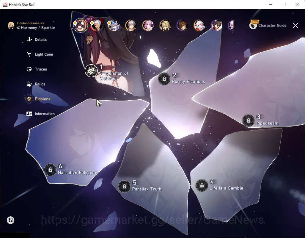 Honkai Star Rail Accounts Asia|TL 68|Saber Team|11 Limited|[Saber,Archer]+Si image 6