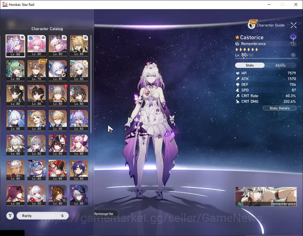 Honkai Star Rail Accounts Asia|TL 70|18 Limited|[Evernight,Cyrene,Feixiao]+S image 15