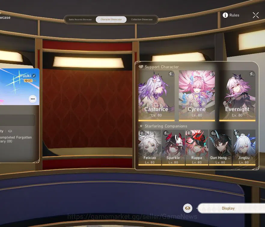 Honkai Star Rail Accounts Asia|TL 70|18 Limited|[Evernight,Cyrene,Feixiao]+S image 18
