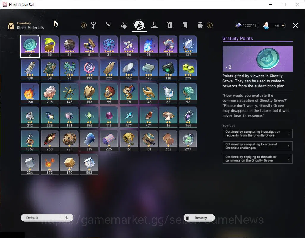 Honkai Star Rail Accounts Asia|TL 70|18 Limited|[Evernight,Cyrene,Feixiao]+S image 5