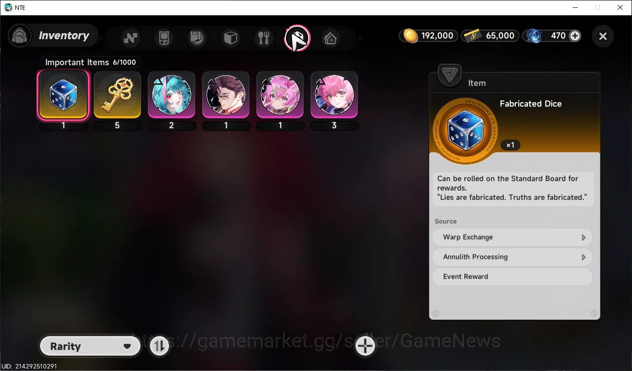 Neverness to Everness Accounts GLOBAL NA |HL 3| 2 SSR Limited Nanally, Hathor |5  image 8
