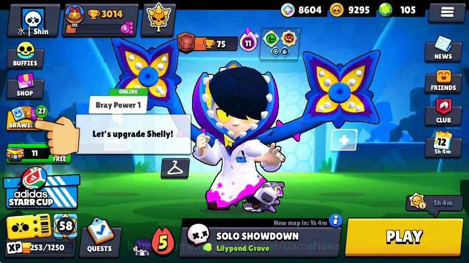 Brawl Stars Accounts 3014 Trophy|8604 Bling|30 Brawlers 2 Max [Bibi,Edg image 1