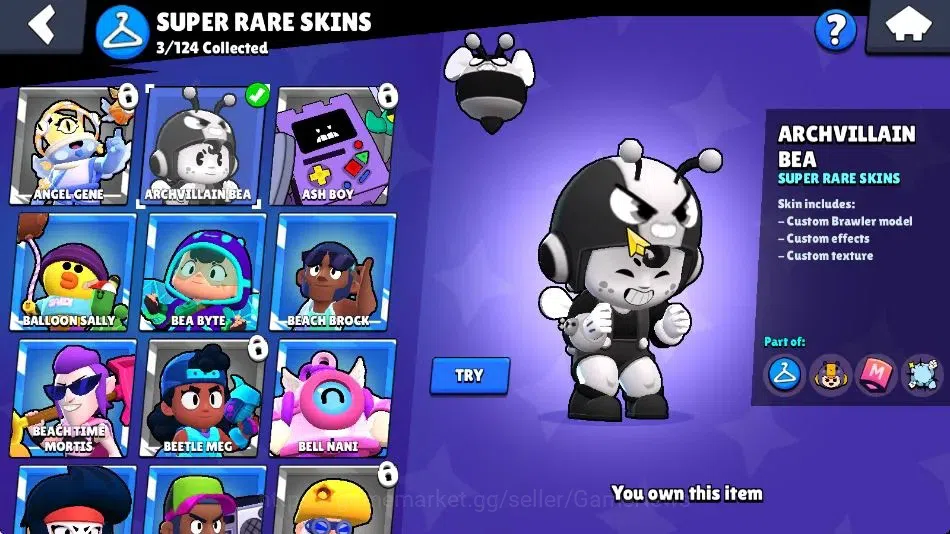 Brawl Stars Accounts 3014 Trophy|8604 Bling|30 Brawlers 2 Max [Bibi,Edg image 17