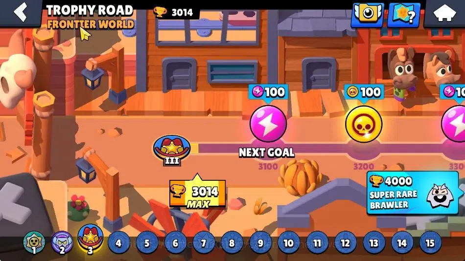 Brawl Stars Accounts 3014 Trophy|8604 Bling|30 Brawlers 2 Max [Bibi,Edg image 5