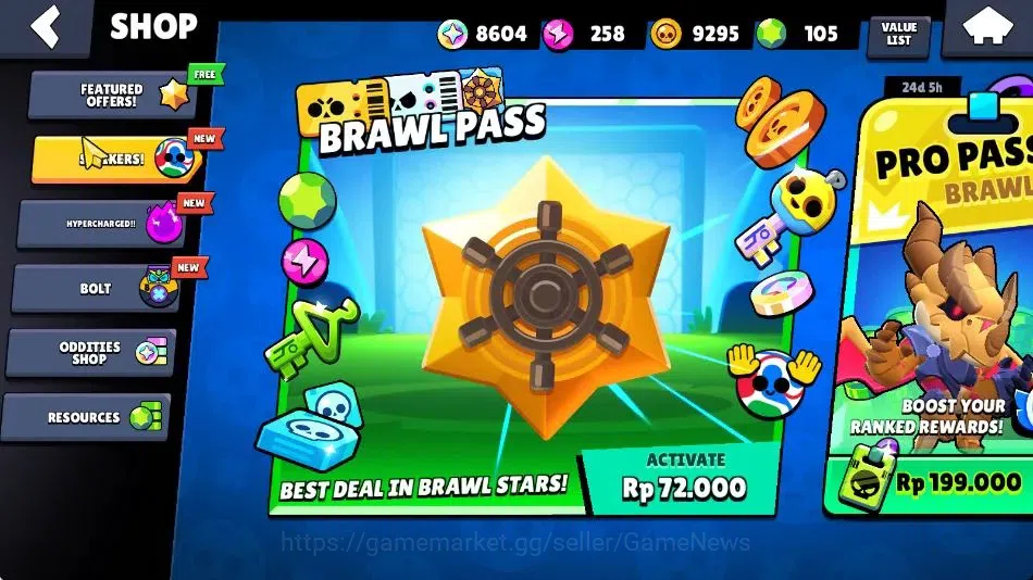 Brawl Stars Accounts 3014 Trophy|8604 Bling|30 Brawlers 2 Max [Bibi,Edg image 7