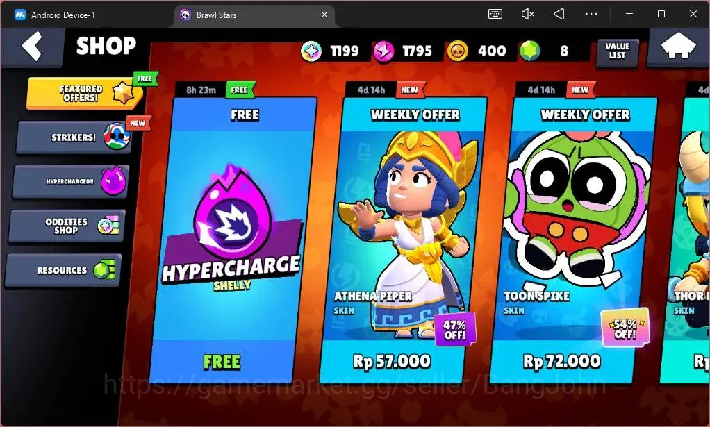 Brawl Stars Accounts Global |2925 Thropy|26 Brawler|2 Max Hypercharge(E image 4