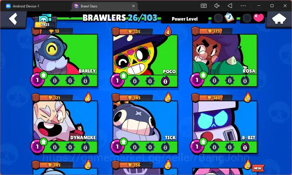 Brawl Stars Accounts Global |2925 Thropy|26 Brawler|2 Max Hypercharge(E image 7