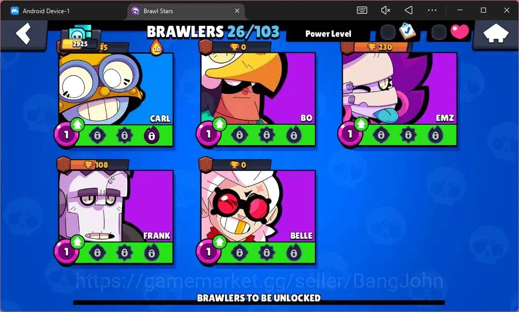 Brawl Stars Accounts Global |2925 Thropy|26 Brawler|2 Max Hypercharge(E image 9