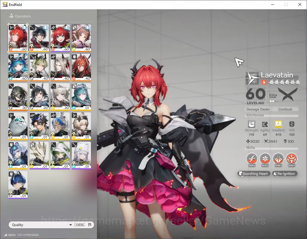 Arknights: Endfield Accounts NA/EU |Lv 49|SSR 6|(Laevatain P1,Lifeng P1,Last Ri image 2