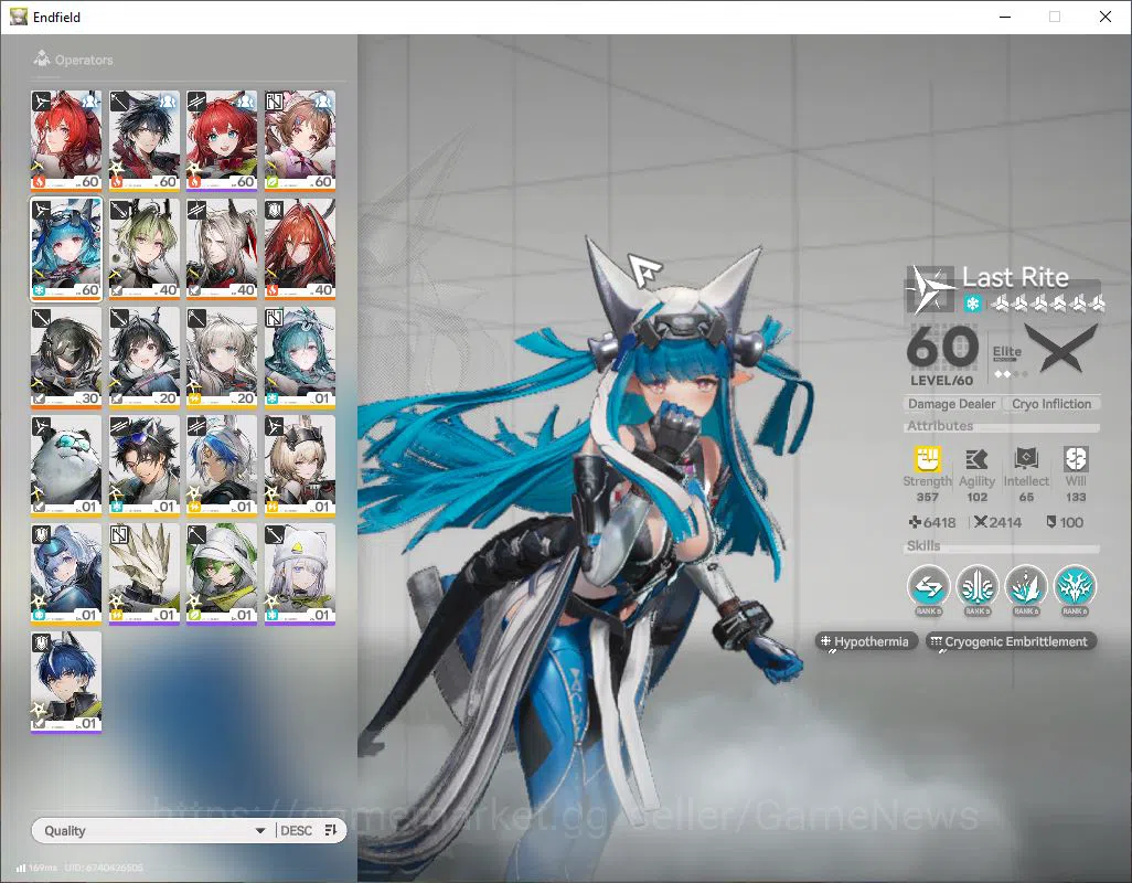 Arknights: Endfield Accounts NA/EU |Lv 49|SSR 6|(Laevatain P1,Lifeng P1,Last Ri image 4