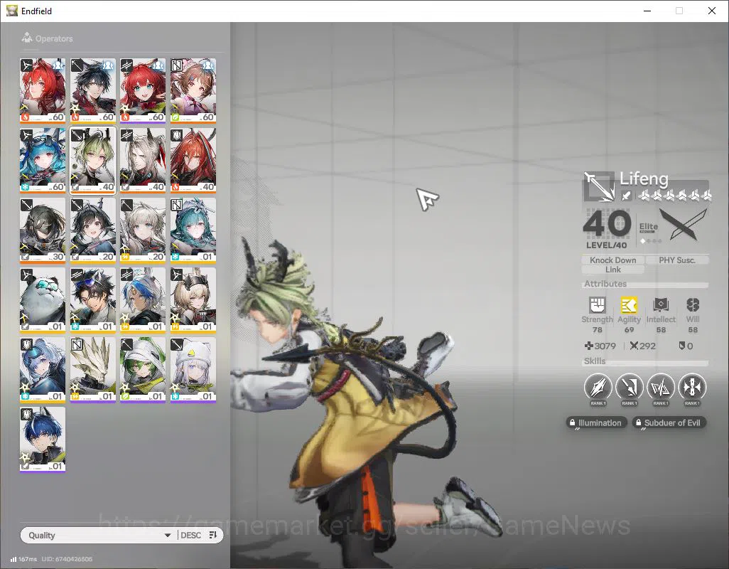 Arknights: Endfield Accounts NA/EU |Lv 49|SSR 6|(Laevatain P1,Lifeng P1,Last Ri image 5