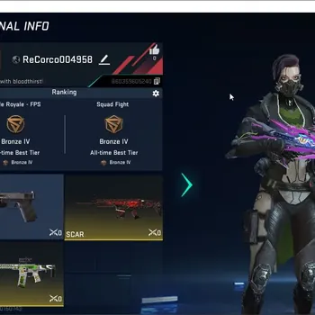 Blood Strike Accounts High-End ASIA|1 ETERNAL: Galil-Blight's Embrace Lv2|2 LEGENDARY Guns|60 Upgrade Point|3 LEGENDARY