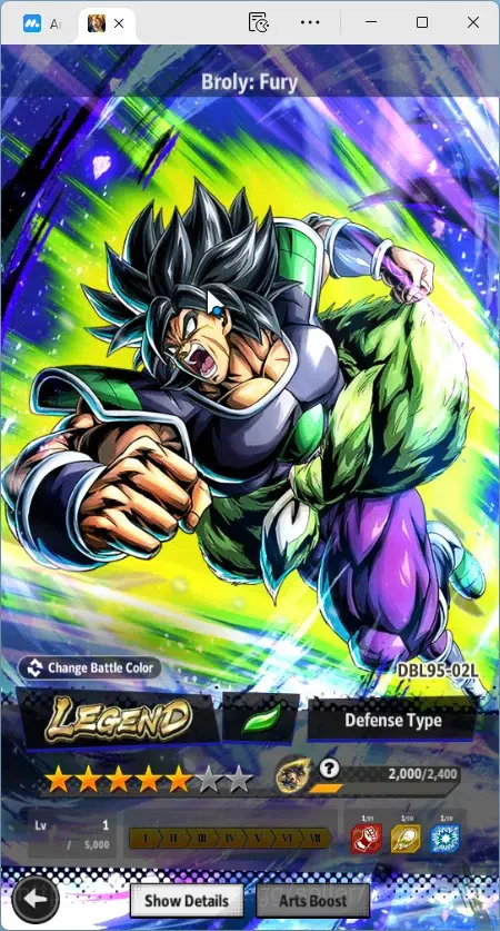 Dragon Ball Legends Accounts Global | Lvl 146|4.4M Total Power|2.4K CC|1 UL|2 L image 1