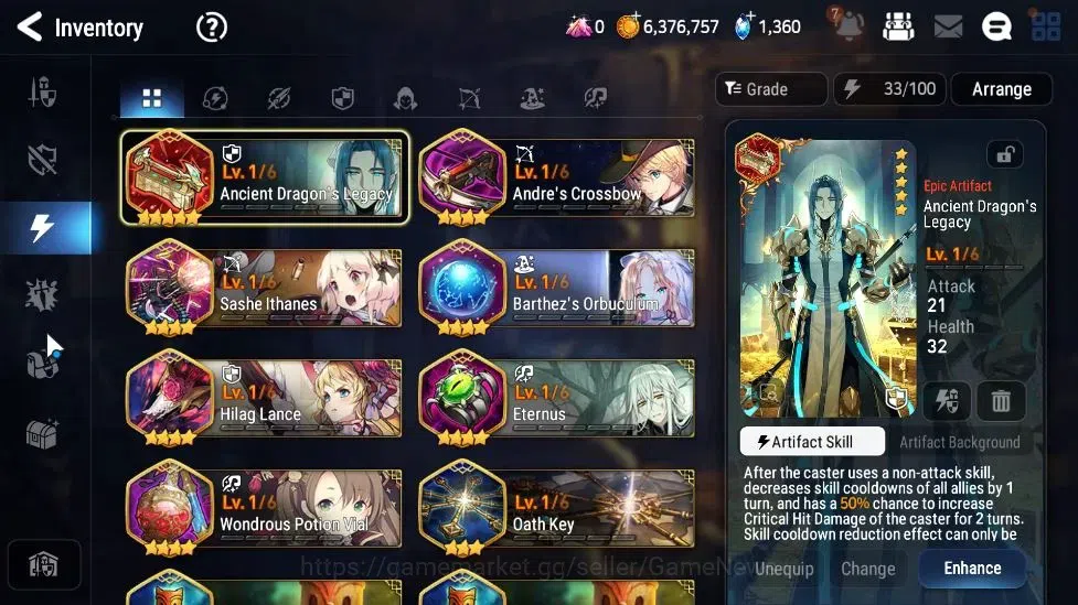 Epic Seven Accounts GLOBAL Unverif|New Era| 2 ML (Rhiana N Luciel,Judg image 16