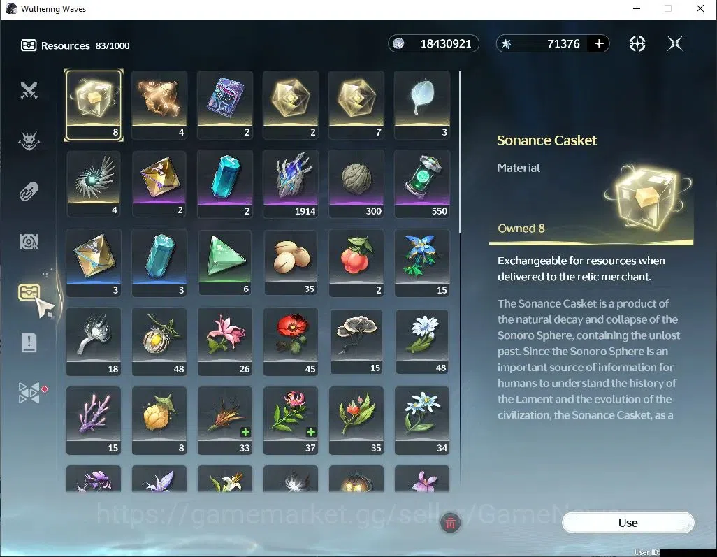Wuthering Waves Accounts SEA|UL 48|Ready Gacha 71K Astrite+153 LT| 1 Limite image 8