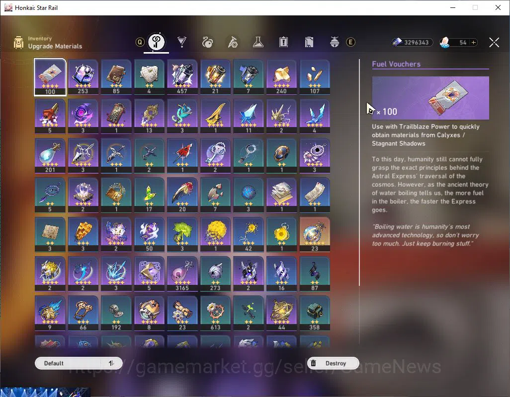Honkai Star Rail Accounts EU|TL 70|15 Limited |[Phainon+Sign,Firefly+Sign,SW image 6