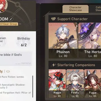 Honkai Star Rail Whale EU|TL 70|15 Limited |[Phainon+Sign,Firefly+Sign,SW image 1