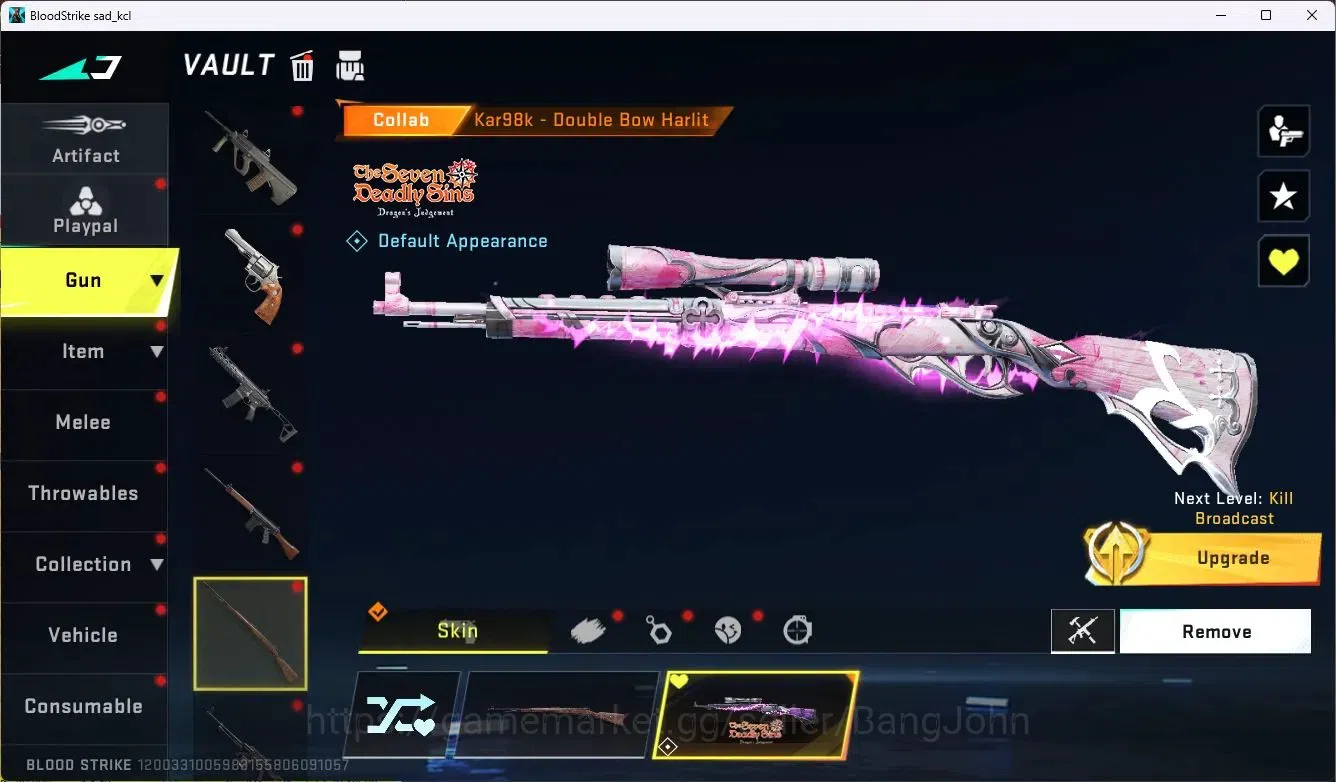 Blood Strike Accounts ASIA | ETERNAL: Desert Eagle-Scorpius |4 Collab Gu image 10