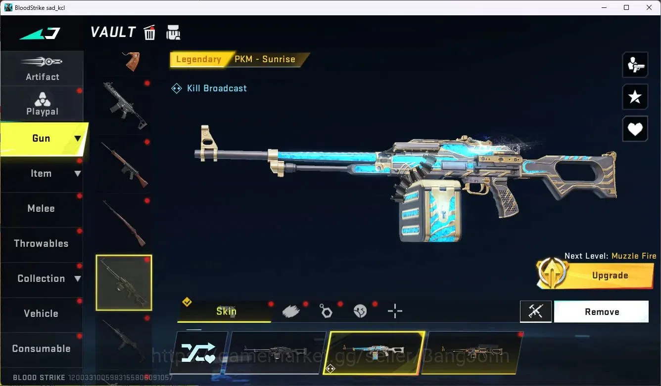Blood Strike Accounts ASIA | ETERNAL: Desert Eagle-Scorpius |4 Collab Gu image 11