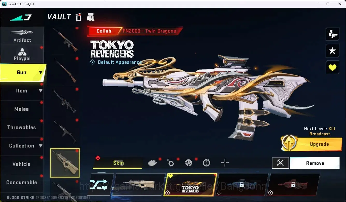 Blood Strike Accounts ASIA | ETERNAL: Desert Eagle-Scorpius |4 Collab Gu image 13