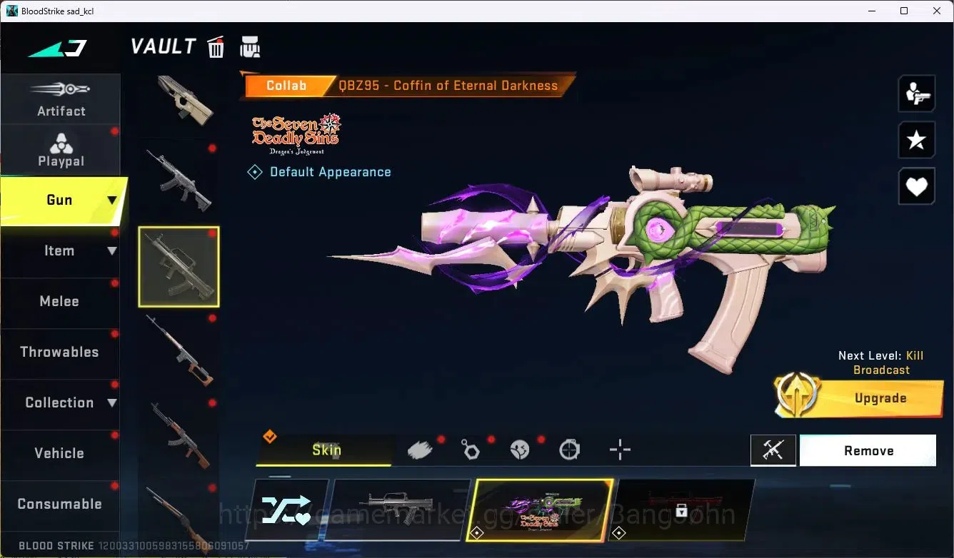 Blood Strike Accounts ASIA | ETERNAL: Desert Eagle-Scorpius |4 Collab Gu image 14
