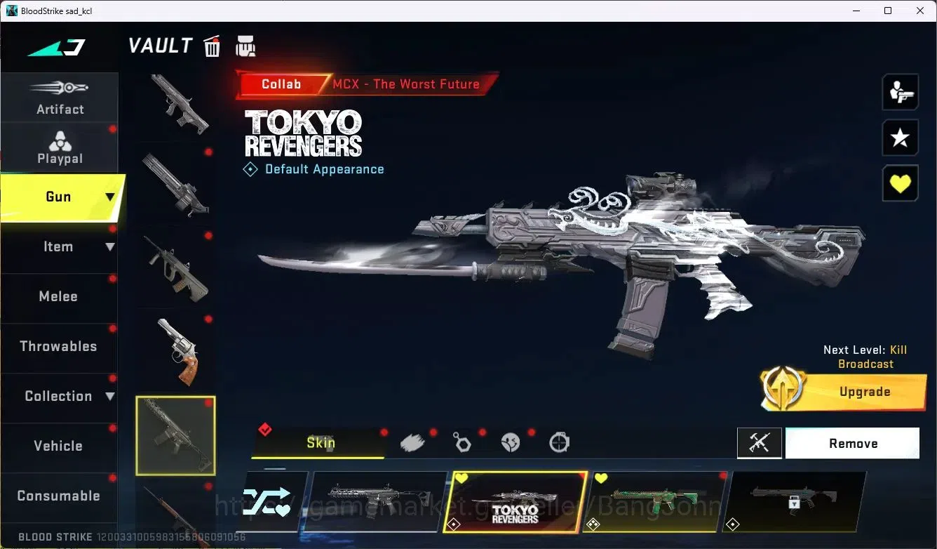Blood Strike Accounts ASIA | ETERNAL: Desert Eagle-Scorpius |4 Collab Gu image 9