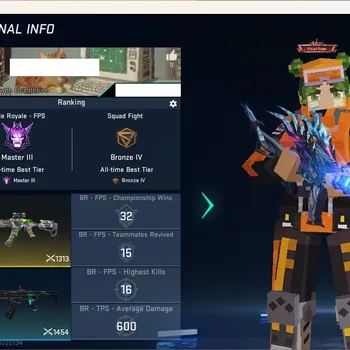 Blood Strike Accounts Others ASIA |1 EVO: FAL|1 Lucha Strike Striker|3 Ultra Guns|1 Ultra Striker|1 Legendary Melee|Check SS