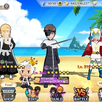 Bleach: Brave Souls Accounts Starter Global| 1,6M BP+13 MT| Fresh Story | Soi Fon HV | Shuhei,Kensei,Aizen TYBW26 | Ichigo