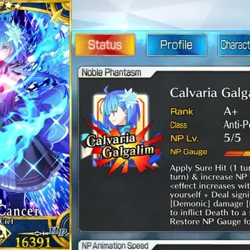 Fate-Grand Order Accounts NA Lv 128|3 limited ssr| CielNP5, Oberon, Space Ereshkigal|Bday Unset|Log Code|SS(FGO757)