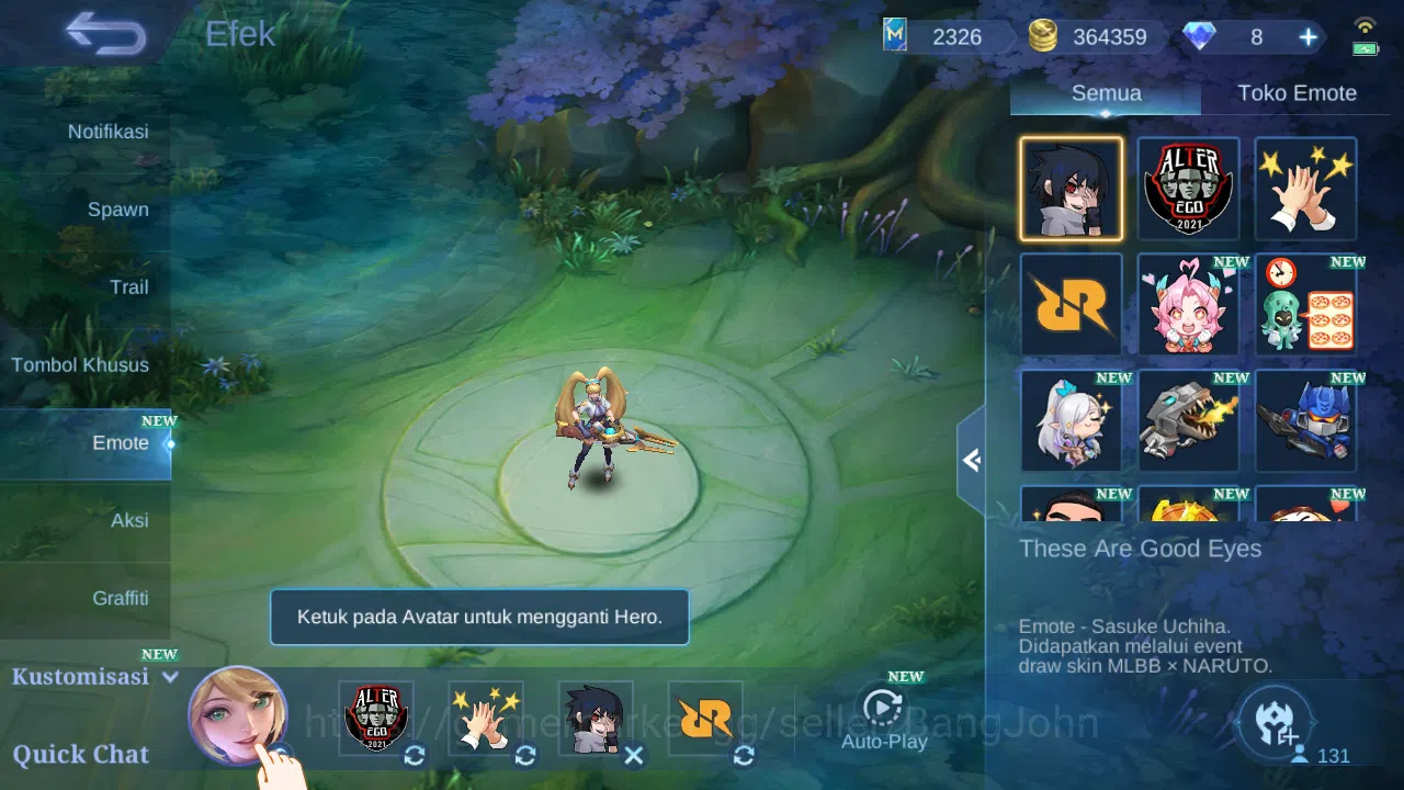 Mobile Legends: Bang Bang Accounts Hero 131 | skin 226 | kof karina | transformers ro image 10