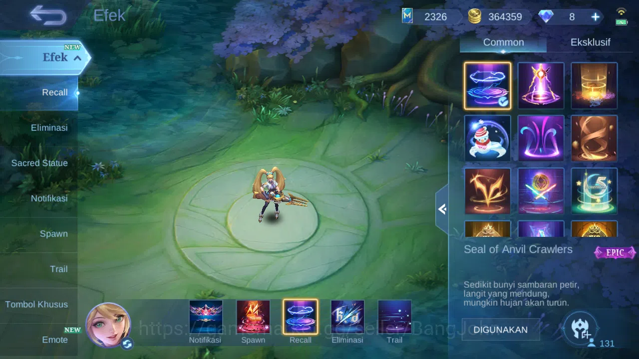 Mobile Legends: Bang Bang Accounts Hero 131 | skin 226 | kof karina | transformers ro image 6