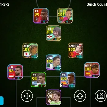 eFootball Accounts High-End Android|PW 3111|Epic GeorgeBest Nakamura Rooney Aubameyang,Shwt Laporte yamal Messi3X