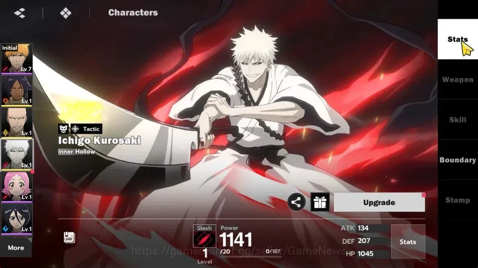 BLEACH: Soul Resonance Accounts NuverseSEA | Starter LVL 3 | 3 SSR [Ichigo Inner H image 5