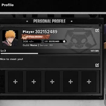 BLEACH: Soul Resonance Accounts NuverseSEA | Starter LVL 3 | 3 SSR [Ichigo Inner H image 1