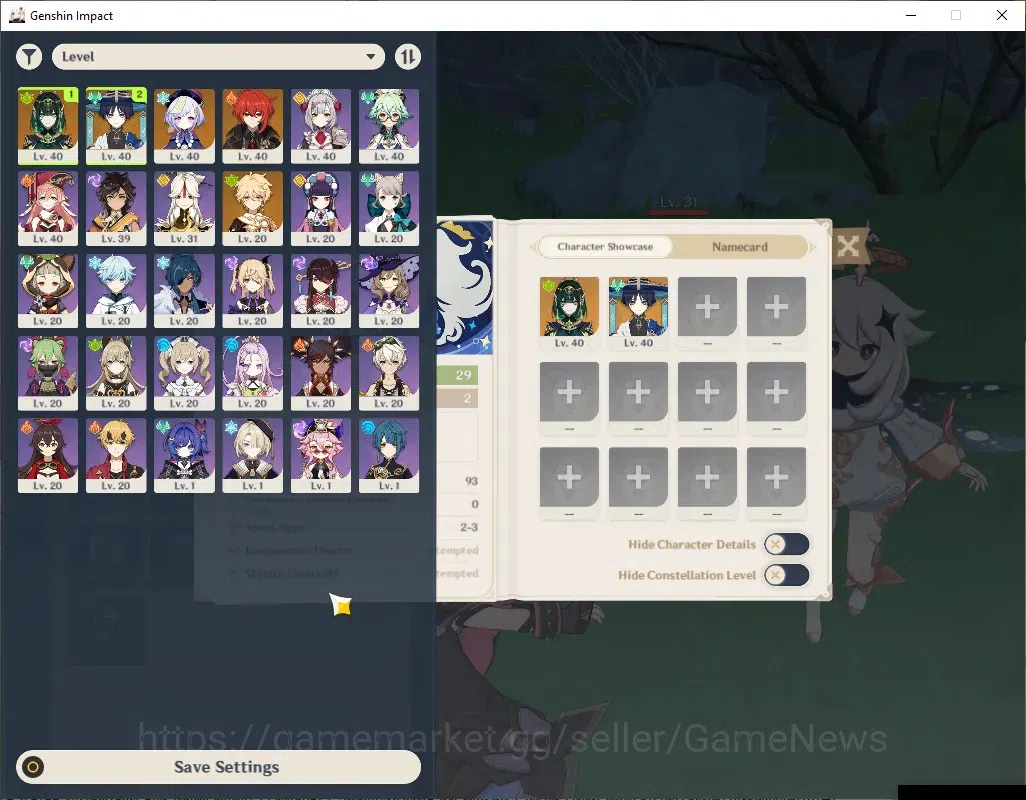 Genshin Impact Accounts ASIA|AR 29|2 Limited+ 1(*5Weap)|Nefer,Wanderer|Los image 2
