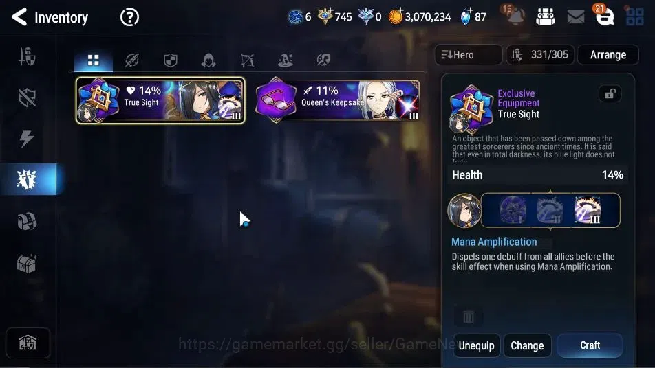 Epic Seven Accounts GLOBAL Unverif|9 ML (Salome,LOT Scales,WOTM Tnebri image 17