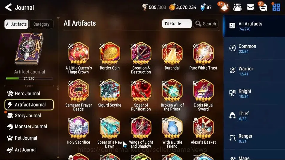 Epic Seven Accounts GLOBAL Unverif|9 ML (Salome,LOT Scales,WOTM Tnebri image 6
