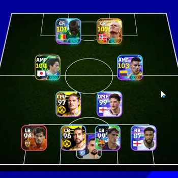 eFootball Accounts Others Android|Power 2956|Big Time Erling Haaland|Epic Ono Shinji|Show Time James Rodriguez,Nicolas