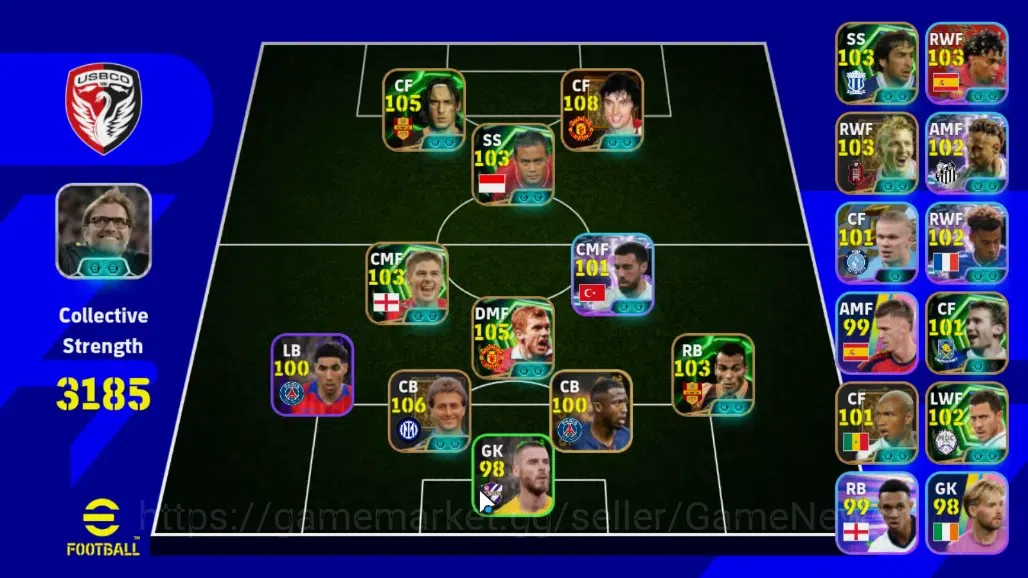 eFootball Accounts Android|Epic George Best, Legend Ricardo Ferri,Pau image 1