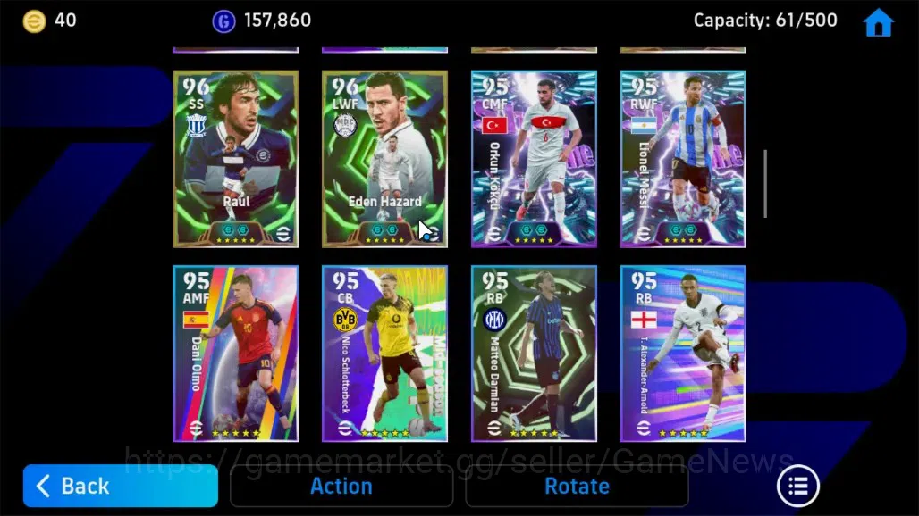 eFootball Accounts Android|Epic George Best, Legend Ricardo Ferri,Pau image 7