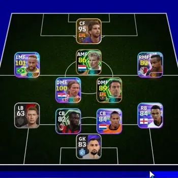 eFootball Accounts Legends & Iconic Players Android|Epic Xavi,Dennis Bergkamp|6 Show Time Neymar Jr & Luka Modric Living