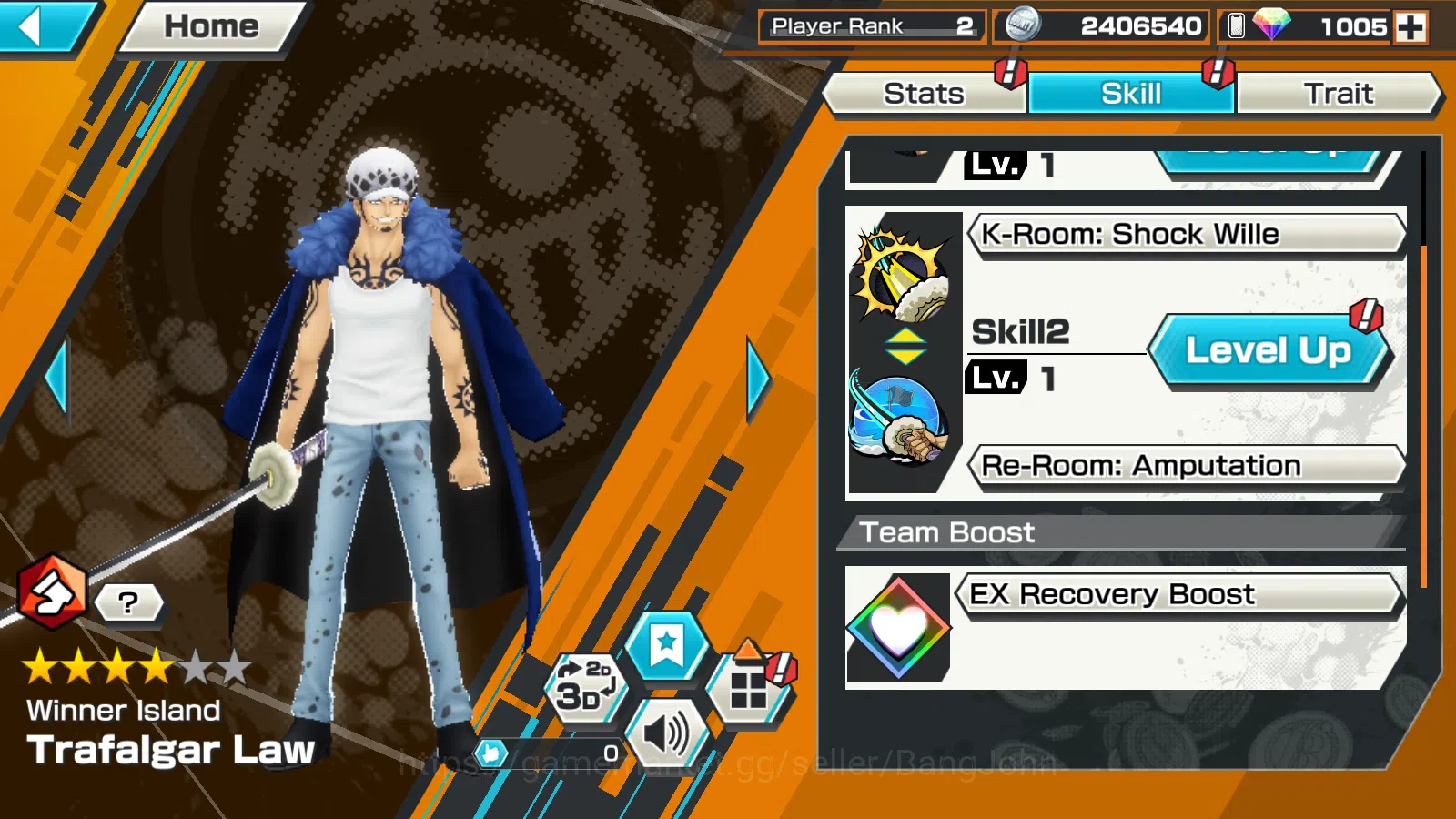 One Piece Bounty Rush Accounts Global |3EX | RD 1005 |Bomo Kaido,5elders Nusjuro, image 5