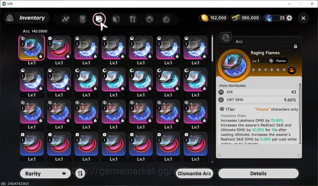 Neverness to Everness Accounts Global SEA|HL 3| 1 Limited [Shinku]Char Standart,Daffodill|2 Selector|Selector On 4