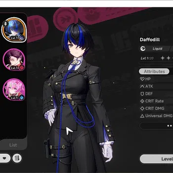 Neverness to Everness Accounts Global SEA|HL 3| 1 Limited [Shinku]Char Standart,Daffodill|2 Selector|Selector On