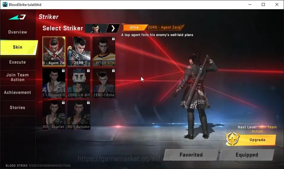 Blood Strike Accounts ASIA|Fresh Starter|2 ULTRA[ZERO-Agent Zero,Thompso image 3