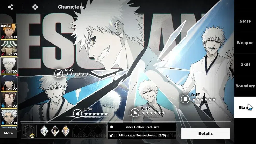 BLEACH: Soul Resonance Accounts NUVERSE SEA|Lv75|12 SSR|8 13